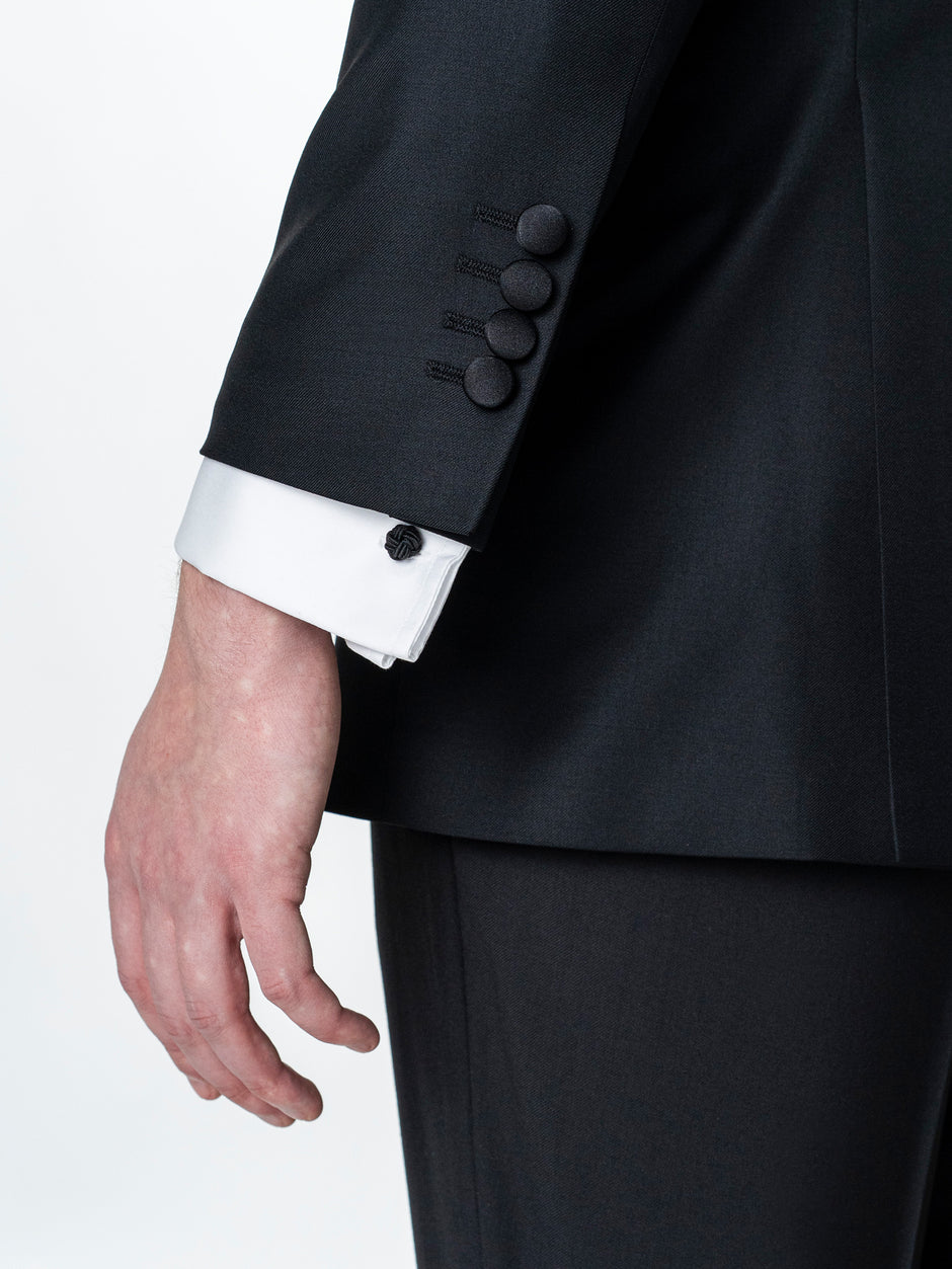 Costum Ceremonie Barbati Smoking Negru Lana Vitale Barberis BMan341 (11)