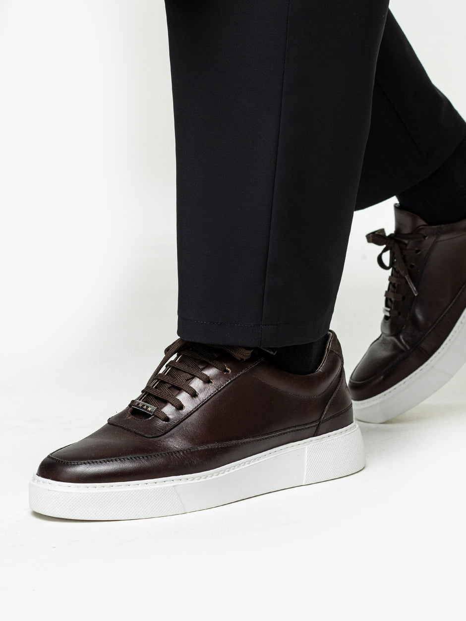 Pantaloni Flexo Cu Snur Barbati Negri Din Spandex Milano BMan0100 (7)