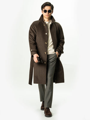 Pulover Barbati Crem Polo Din Lana Merinos BMan0051