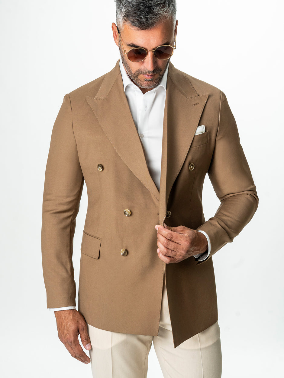 Sacou Doua Randuri Barbati Maro 100% Lana Vitale Barberis BMan0057 (4)
