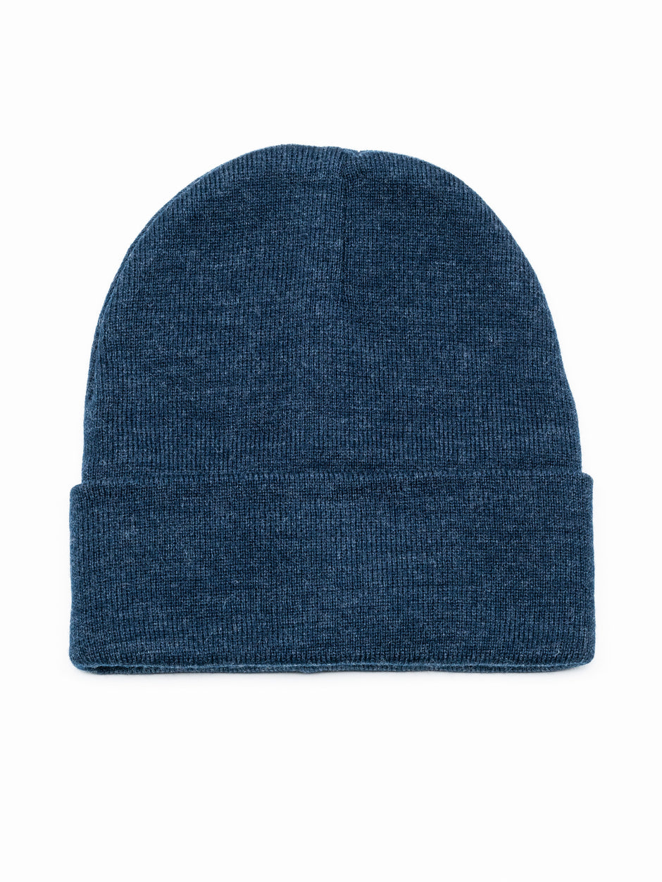 Fes Barbati Iarna Albastru Bleumarin 100% Bumbac Natural BMan004 (1)