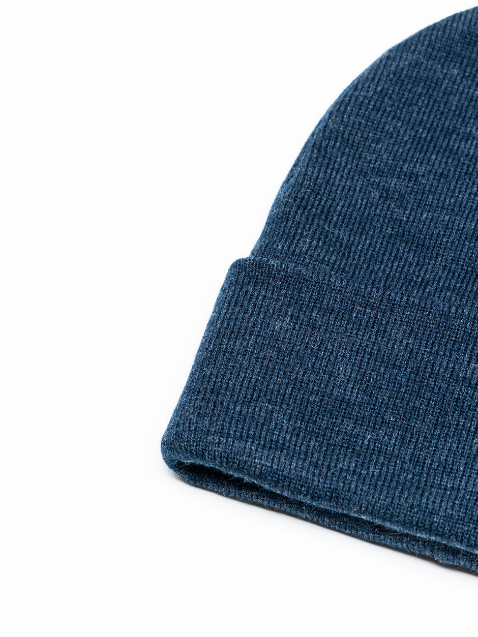 Fes Barbati Iarna Albastru Bleumarin 100% Bumbac Natural BMan004 (2)