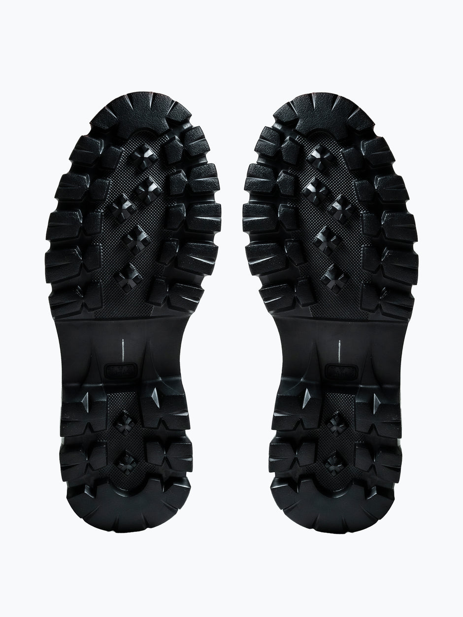 Pantofi Negri Semiluciosi Barbati Din Piele Naturala Design Zante BMan0420 (9)