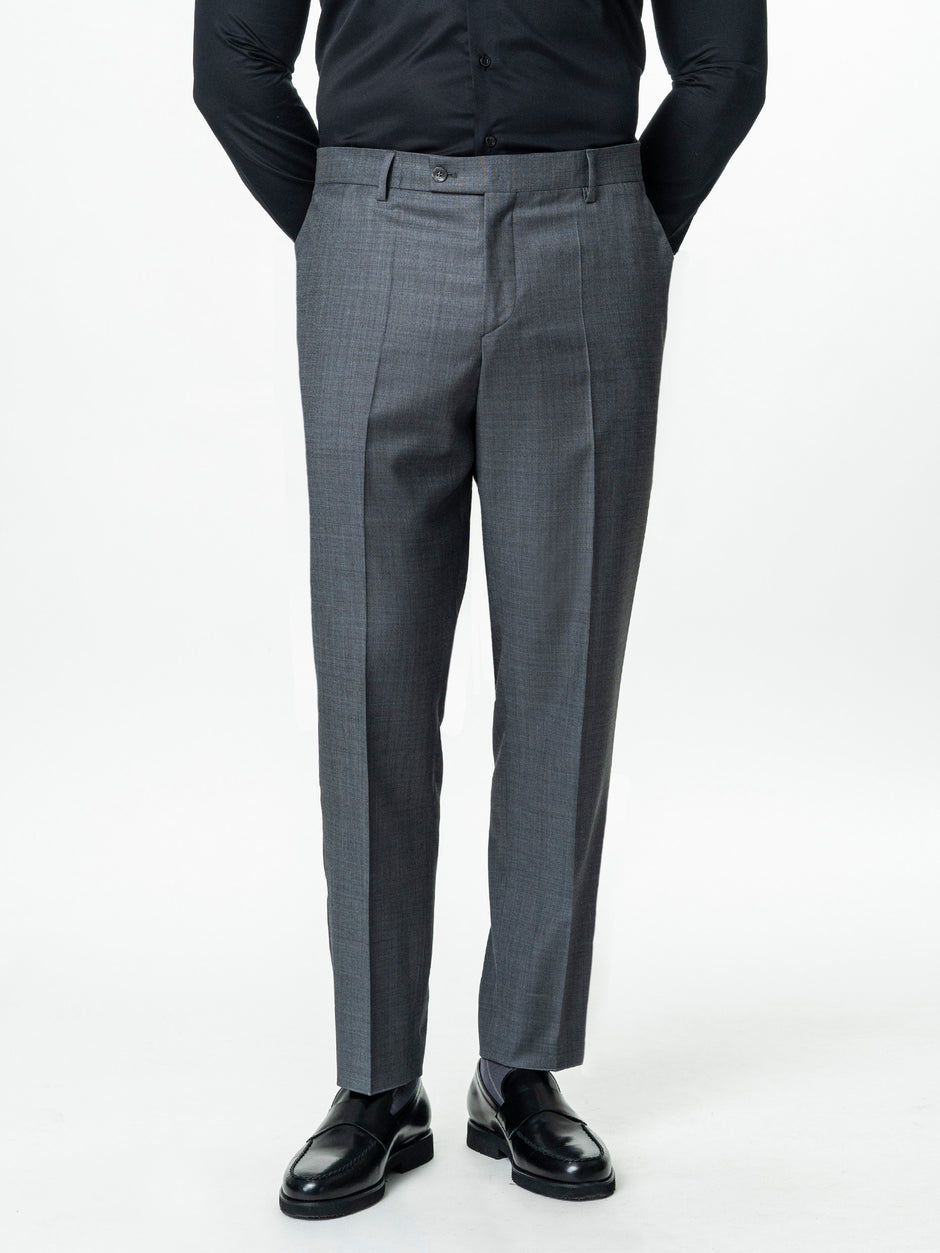 Costum Gri Inchis Barbati Lana Vitale Barberis BMan0005 (5)
