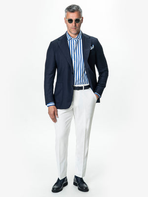 Sacou Barbati Bleumarin 100% Lana Vitale Barberis BMan0076