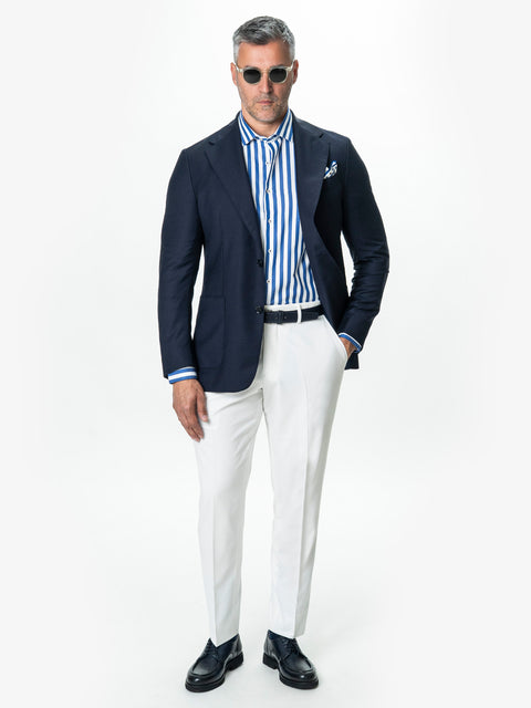 Sacou Barbati Bleumarin 100% Lana Vitale Barberis BMan0076