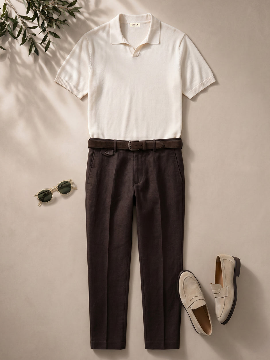 Tinuta Barbati Completa Casual de Vara Macchiato Bman1128 (1)