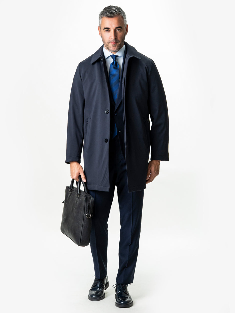 Geaga Tip Pardesiu Business Bleumarin BMan0001 (7)