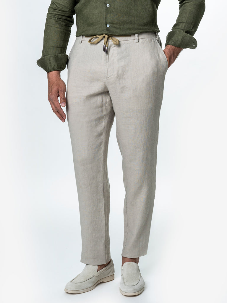 Pantaloni In Natural - BMan.ro