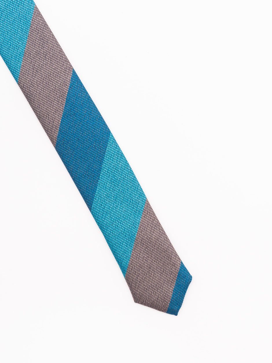 Cravata Barbati Eleganta In Dungi Maro & Albastru BMan912 (5)