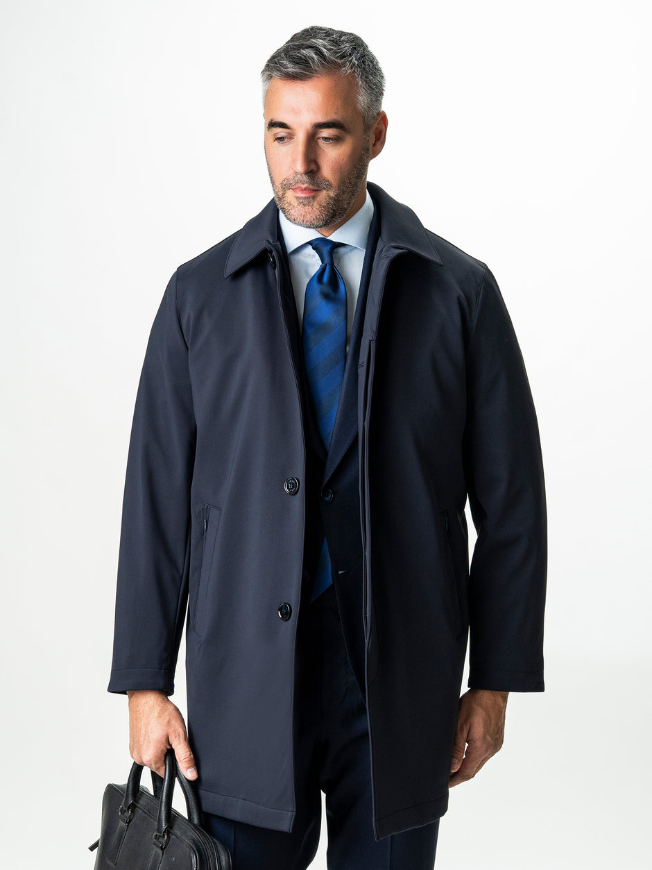 Geaga Tip Pardesiu Business Bleumarin BMan0001 (2)