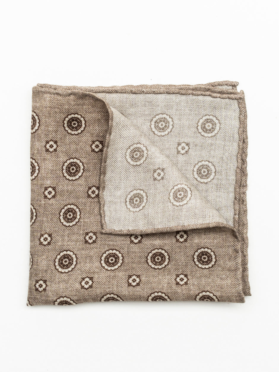 Batista Eleganta Barbati Bej cu Imprimeu BMan424 (1)