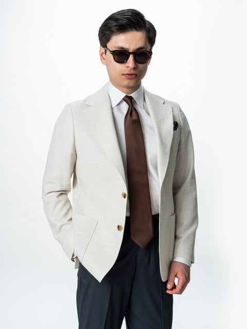 Sacou Barbati Crem Vara Necaptusit Lana Vitale Barberis BMan0050