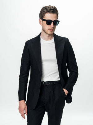 Sacou Barbati Negru 100% In Natural Vitale Barberis BMan0053