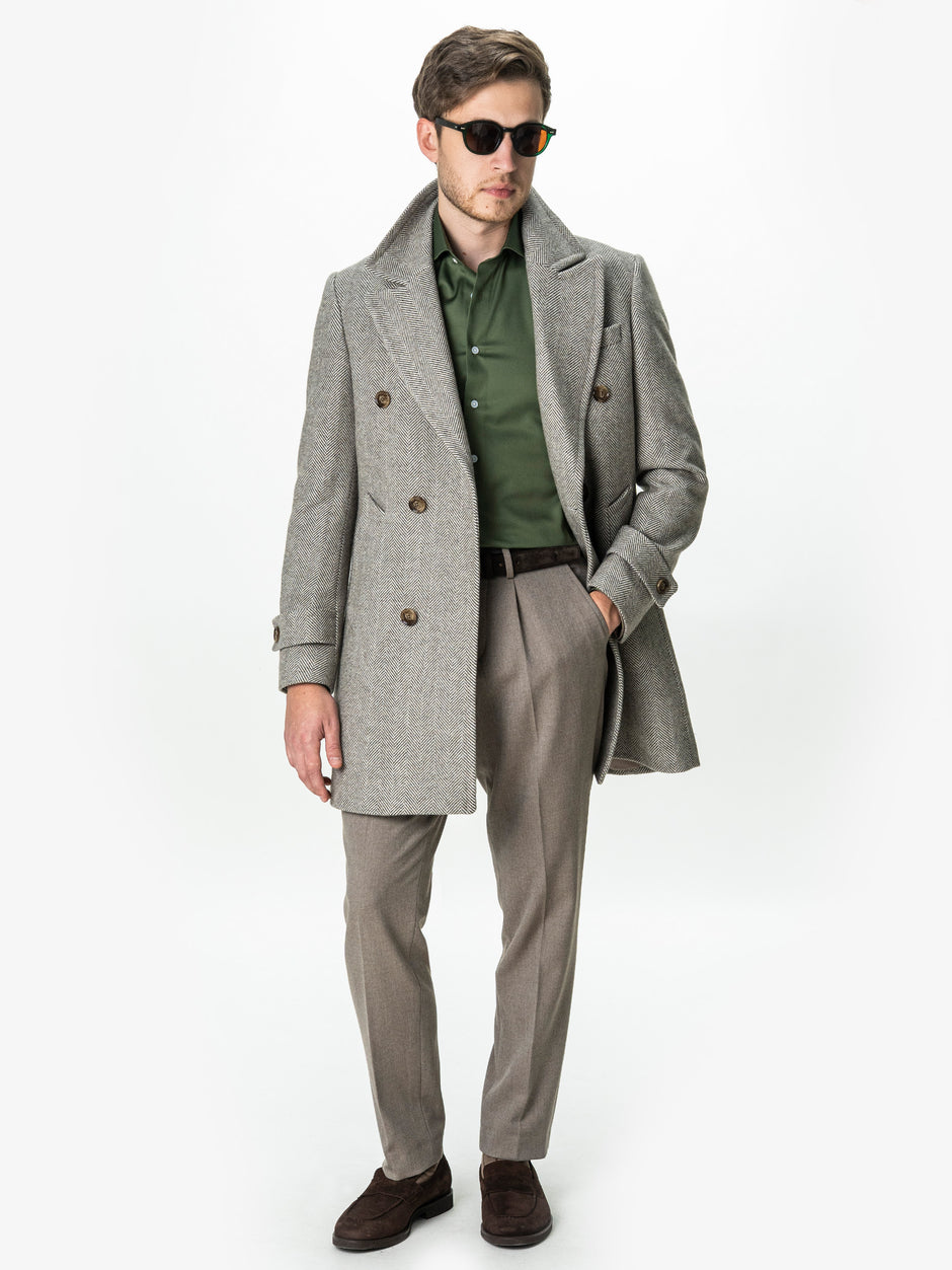 Camasa Verde Kaki Barbati Premium Confort Fit Non Iron BMan0063 (4)