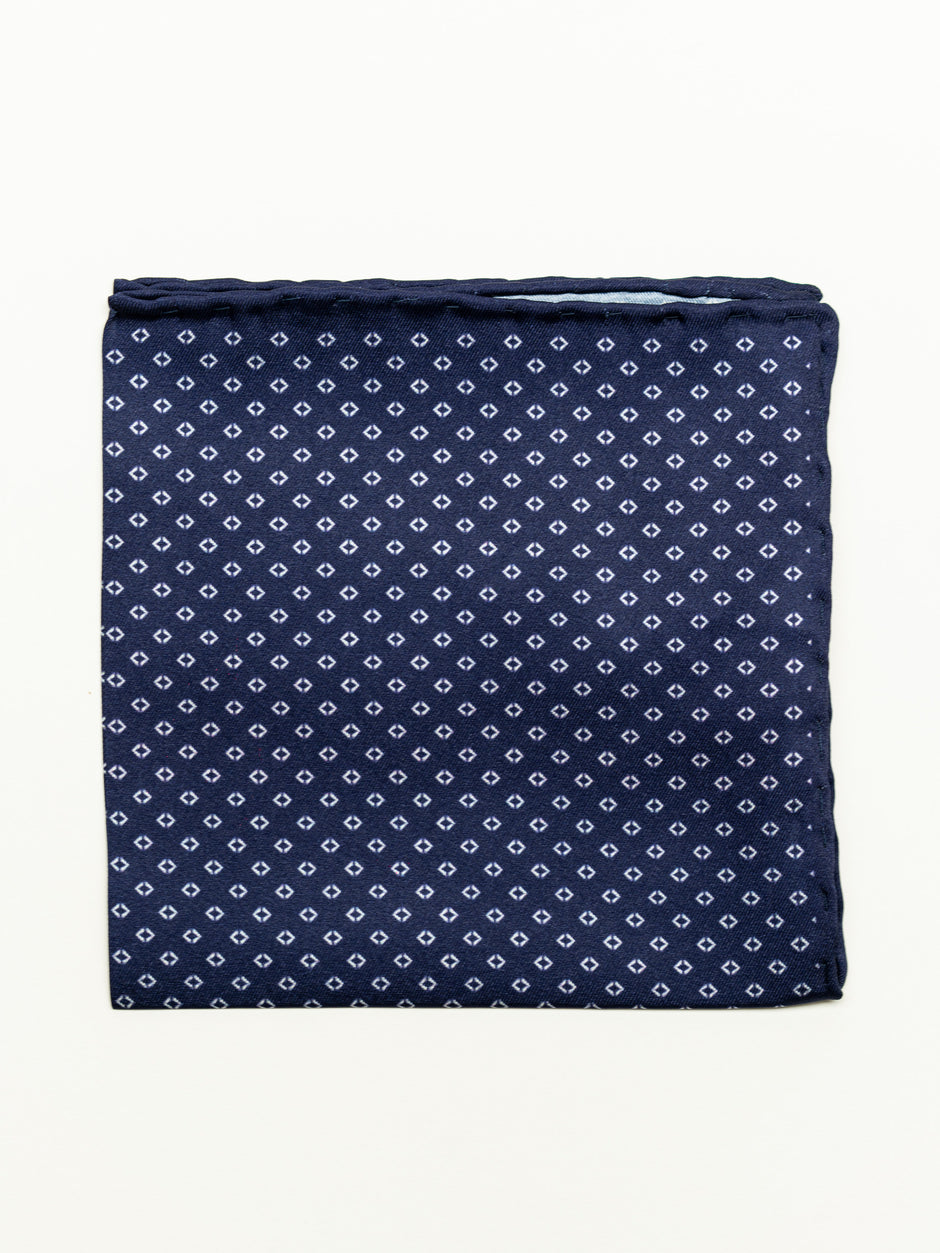 Batista Eleganta Barbati Bleumarin Cu Imprimeu BMan417 (1)