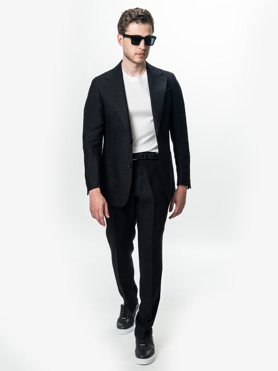 Sacou Barbati Negru 100% In Natural Vitale Barberis BMan0053 (6)