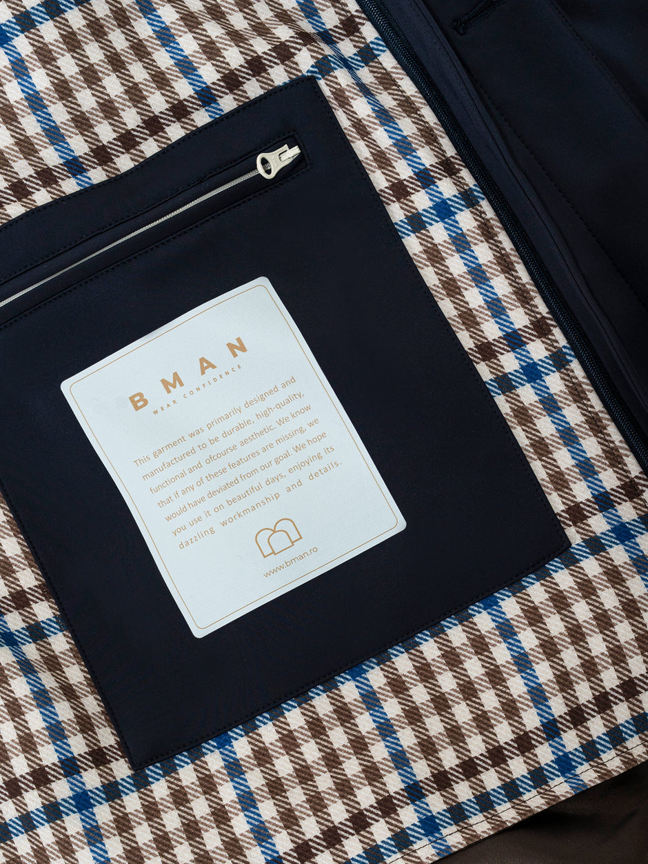 Geaga Tip Pardesiu Business Bleumarin BMan0001 (9)