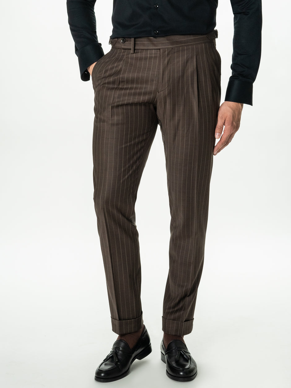 Costum Barbati Maro Dungi 100% Lana Vitale Barberis Super 100'S BMan0003 (9)