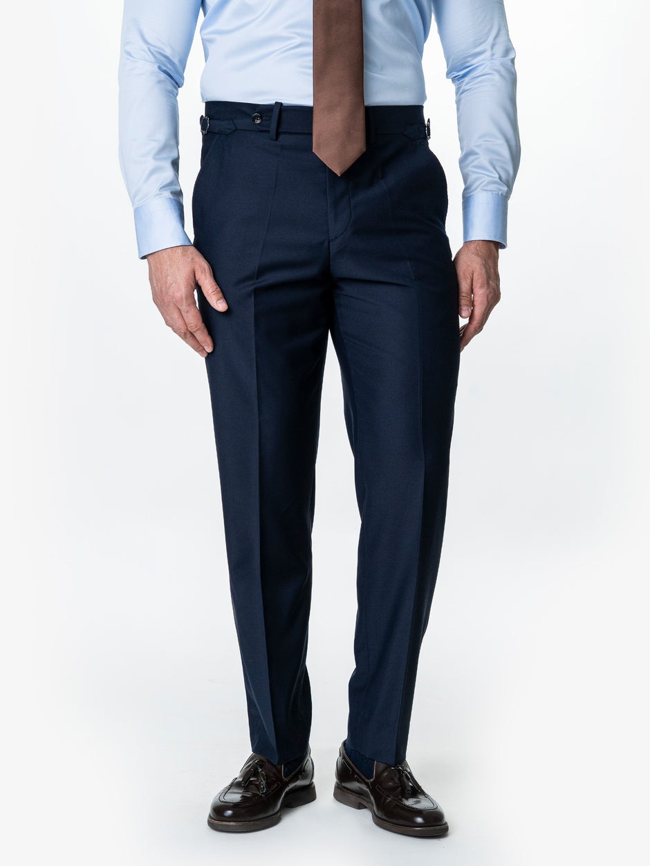 Costum Bleumarin Barbati Elegant Din Lana Sarto BMan0018 (8)