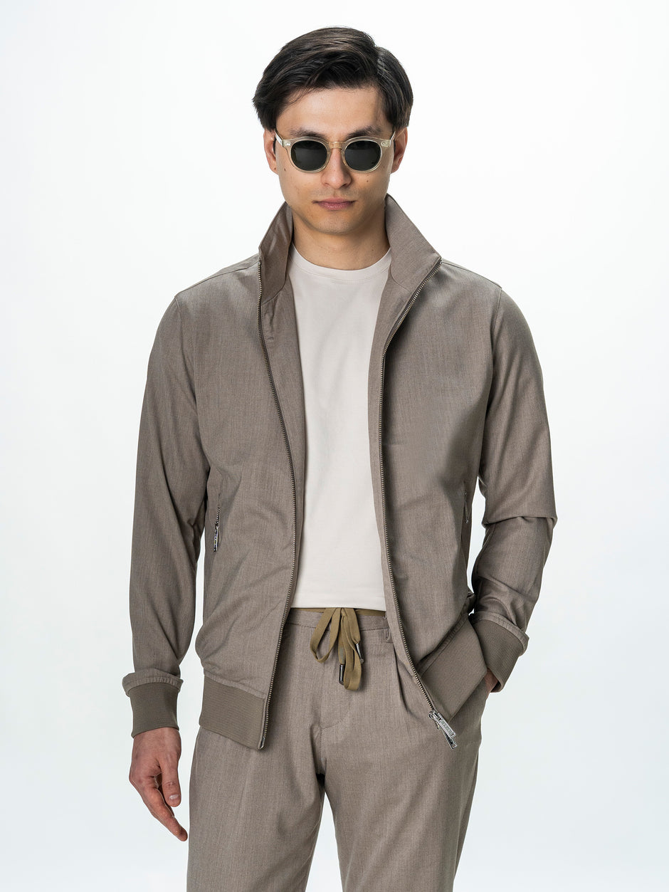 Geaca Barbati Tip Jacheta Crem BMan BMan0007 (6)