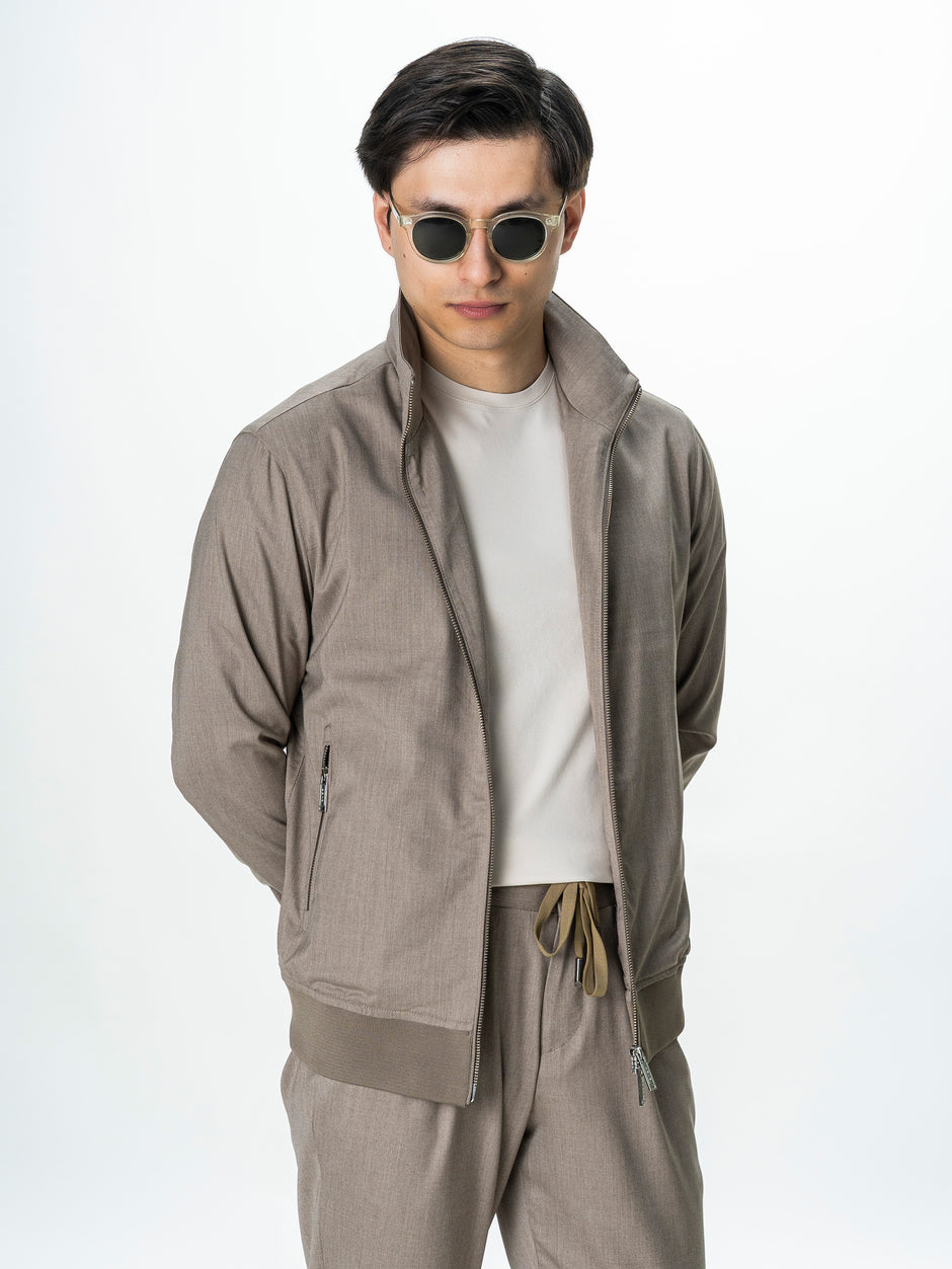 Geaca Barbati Tip Jacheta Crem BMan BMan0007 (1)