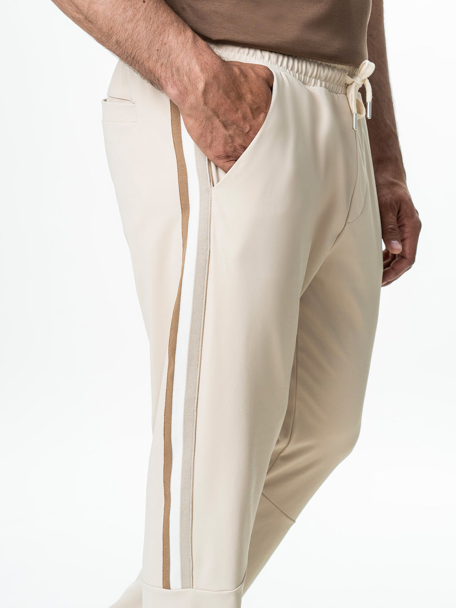 Trening Barbati Premium Crem De Vara Din Matase & Nylon BMan0001 (9)