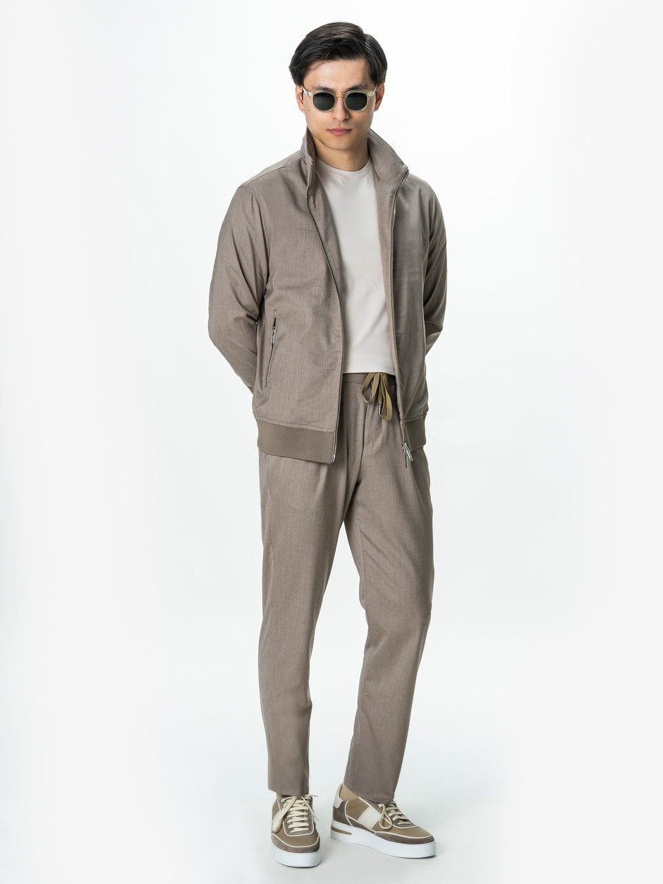 Geaca Barbati Tip Jacheta Crem BMan BMan0007 (5)