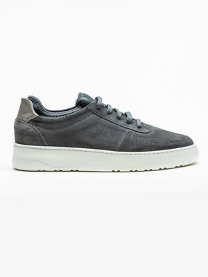 Pantofi Barbati Casual Gri Din Piele Intoarsa Talpa Eva BMan0359