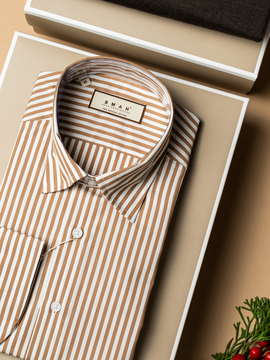 Pachet Cadou Barbati Pulover Cu Fermoar Si Camasa Bumbac Bman0018 (4)