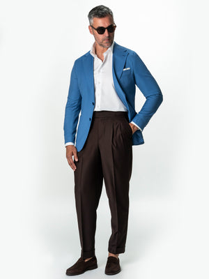 Sacou Barbati Bleu 100% Lana Vitale Barberis BMan0056