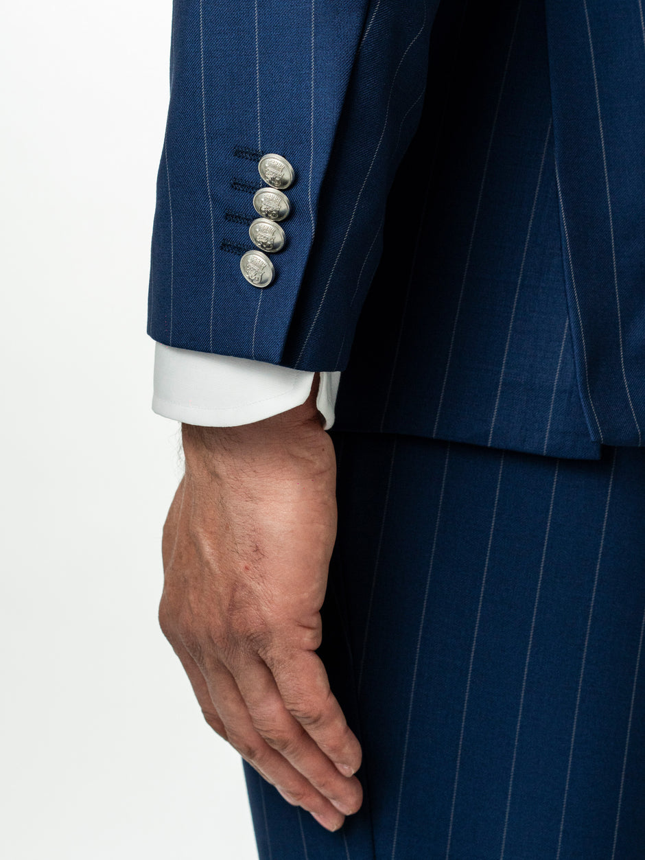Costum Barbati Albastru Marine Dungi Lana Vitale Barberis Super110 BMan0057 (9)