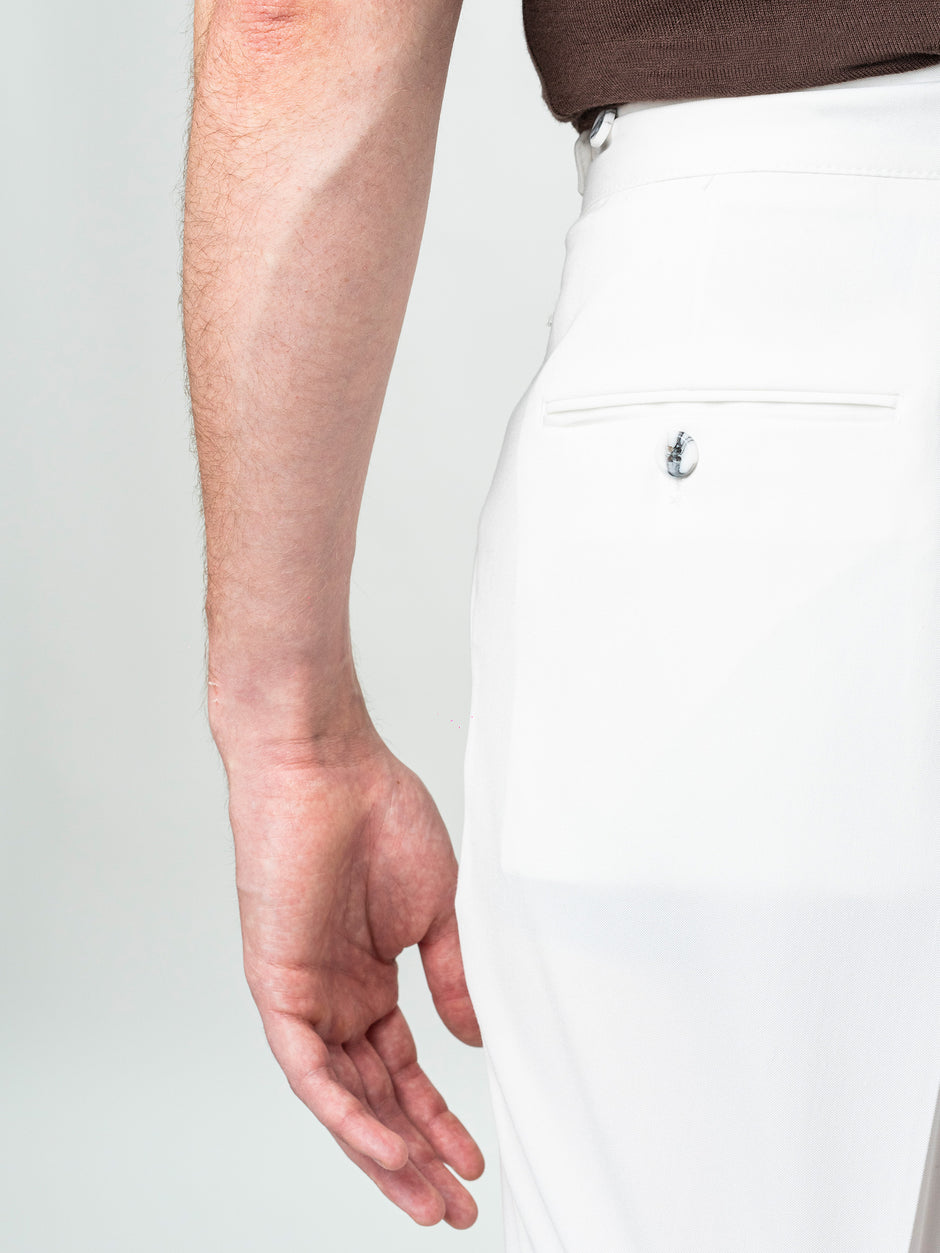 Pantaloni Barbati Albi British Gurkha Din Stofa Comfort BMan724 (7)