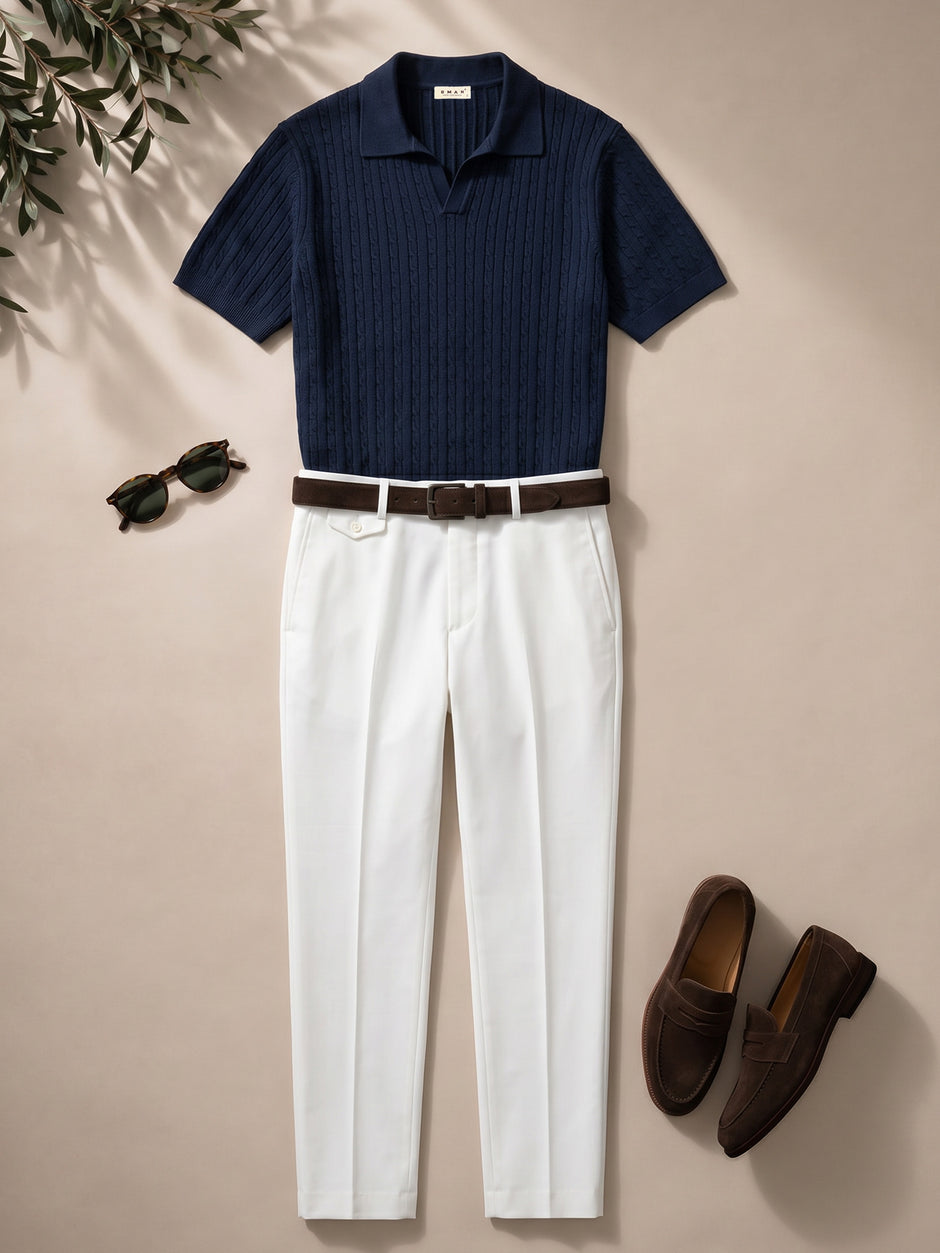 Tinuta Barbati Completa Casual de Vara Sailor Bman1135 (1)