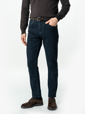 Blugi Barbati Bleumarin Comfort Fit Denim T400 BMan0003