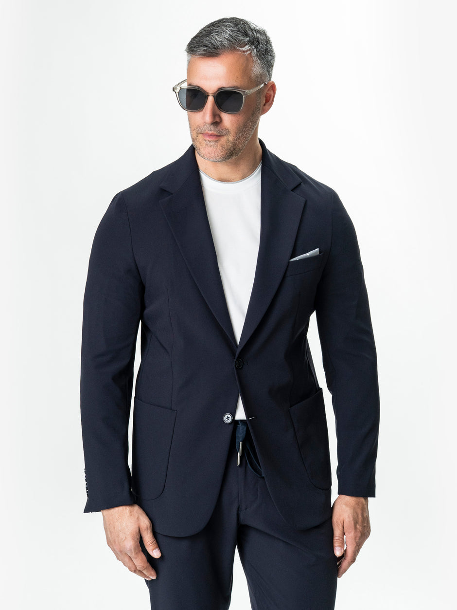 Sacou City Flexo Barbati Bleumarin Vesta Detasabila BMan0030 (7)