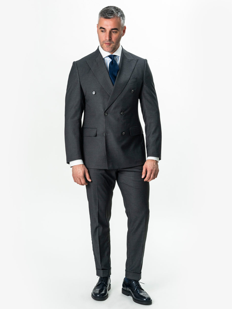 Camasa Eleganta Premium Vintage Barbati Alba In Dungi Bleu Bumbac Italienesc Monti BMan0035 (2)