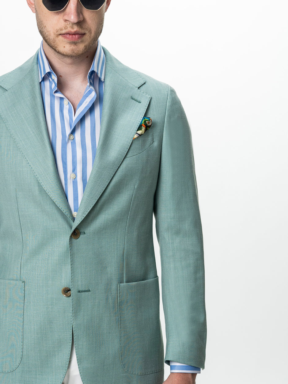 Sacou Barbati Verde Pastel BMan0100 (4)