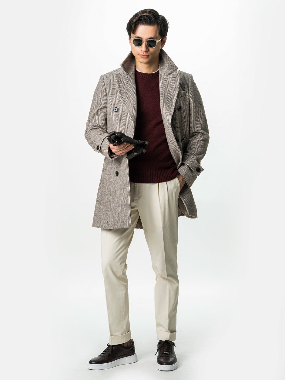 Pulover Barbati Bordo Toamna Iarna Din 100% Lana Lambswool BMan0032 (1)