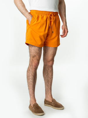 Pantaloni Scurti Barbati de Plaja Portocalii Impermeabili BMan184