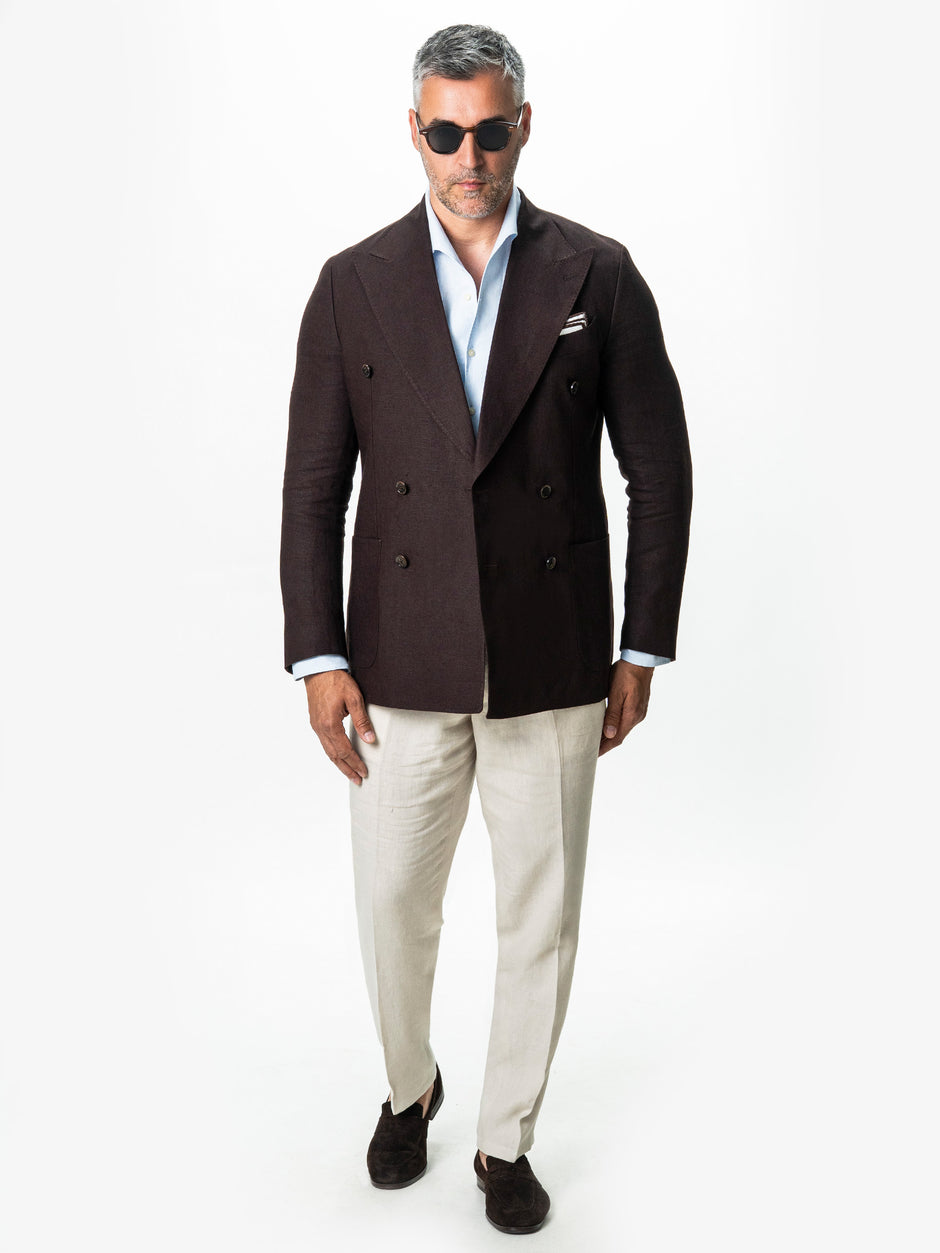 Camasa Barbati Guler Capri Bleu 100% In Natural BMan0079 (2)