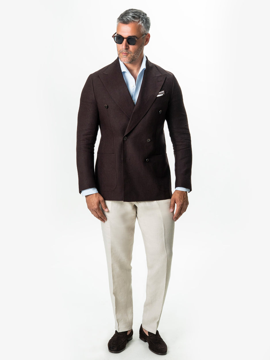 Tinuta Barbati Completa Smart Casual Linen Capri Bman1078 (6)