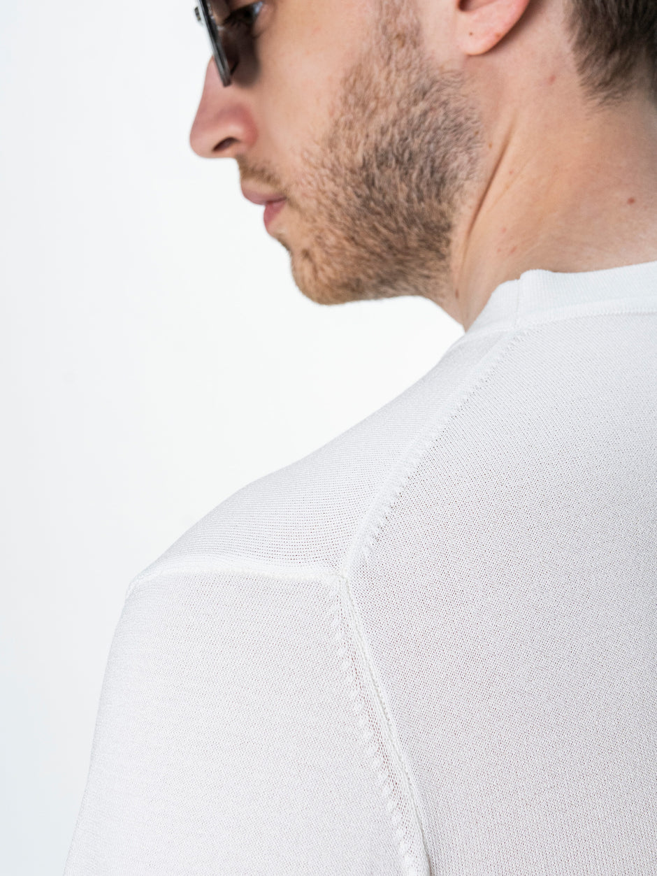 Tricou Barbati Rayon Alb BMan0102 (5)