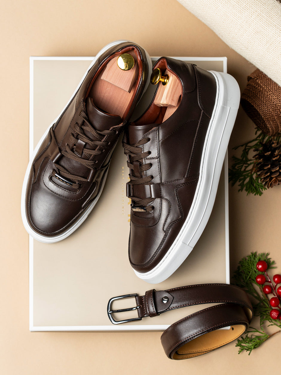 Pachet Cadou Barbati Incaltaminte Pantofi Cu Accesoriu Bman0022 (1)