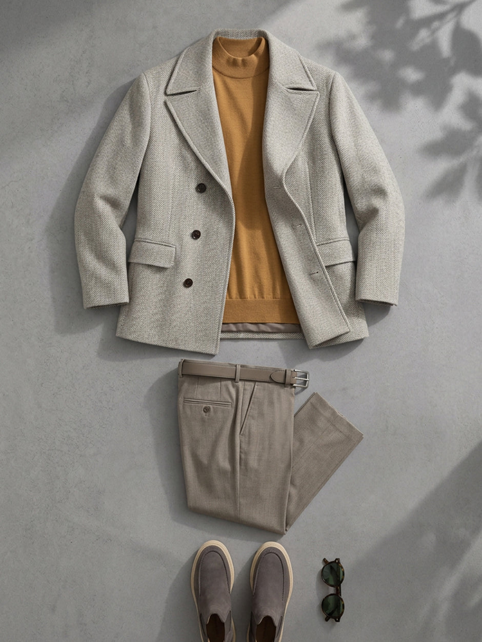 Tinuta Barbati Smart Casual Ottone Bman1218 (1)