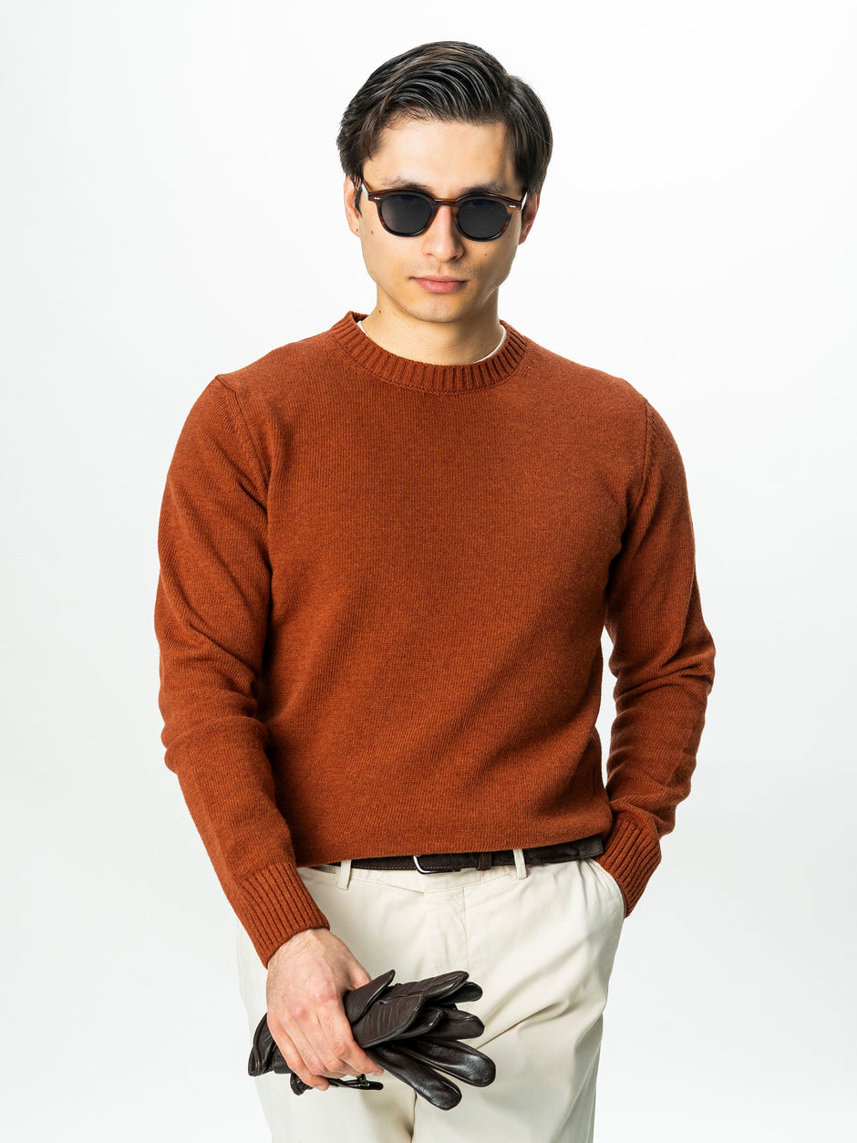 Pulover Barbati Maro Toamna Iarna Din 100% Lana Lambswool BMan0032 (4)