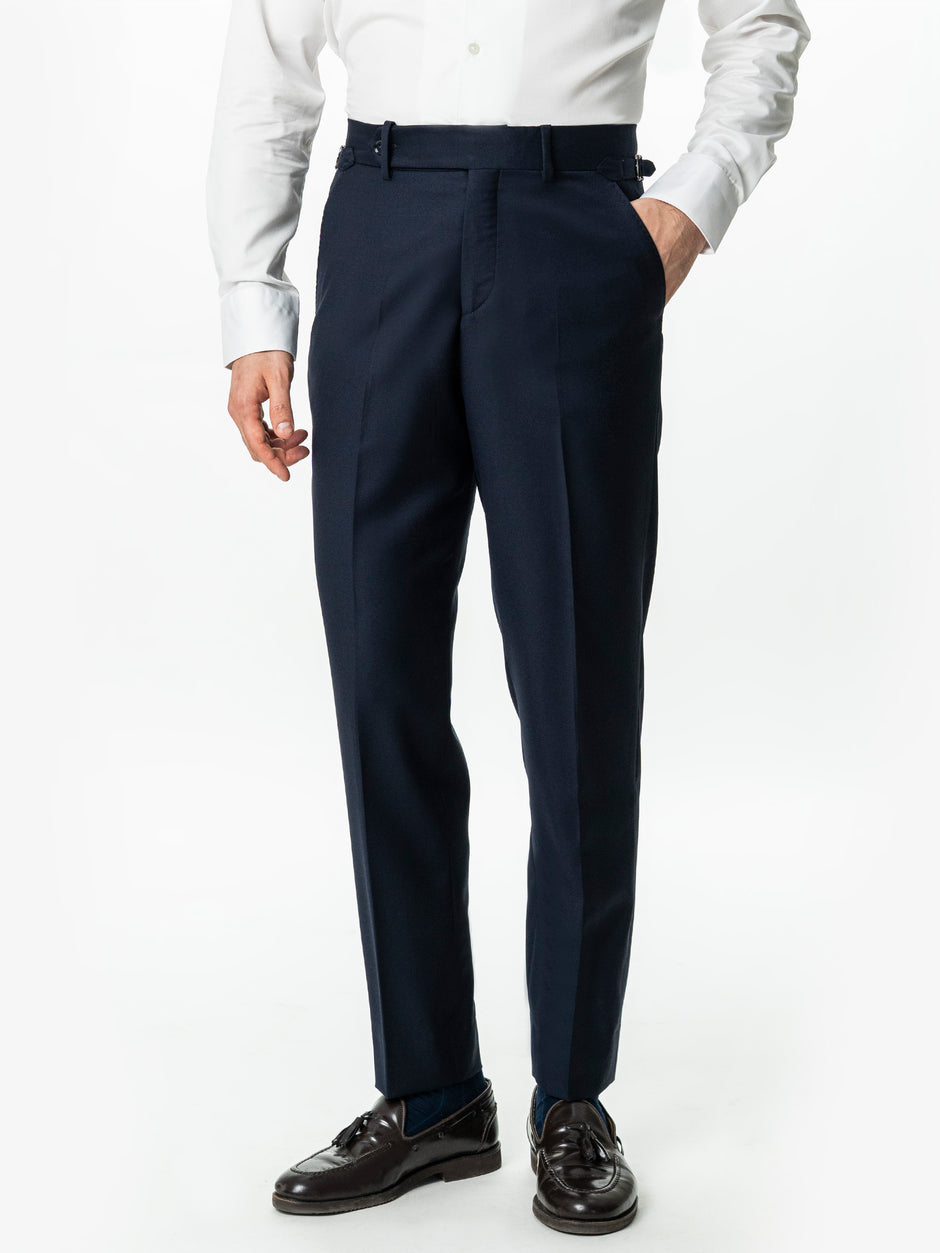 Costum Bleumarin Barbati Lana Vitale Barberis Super 120's BMan0051 (6)