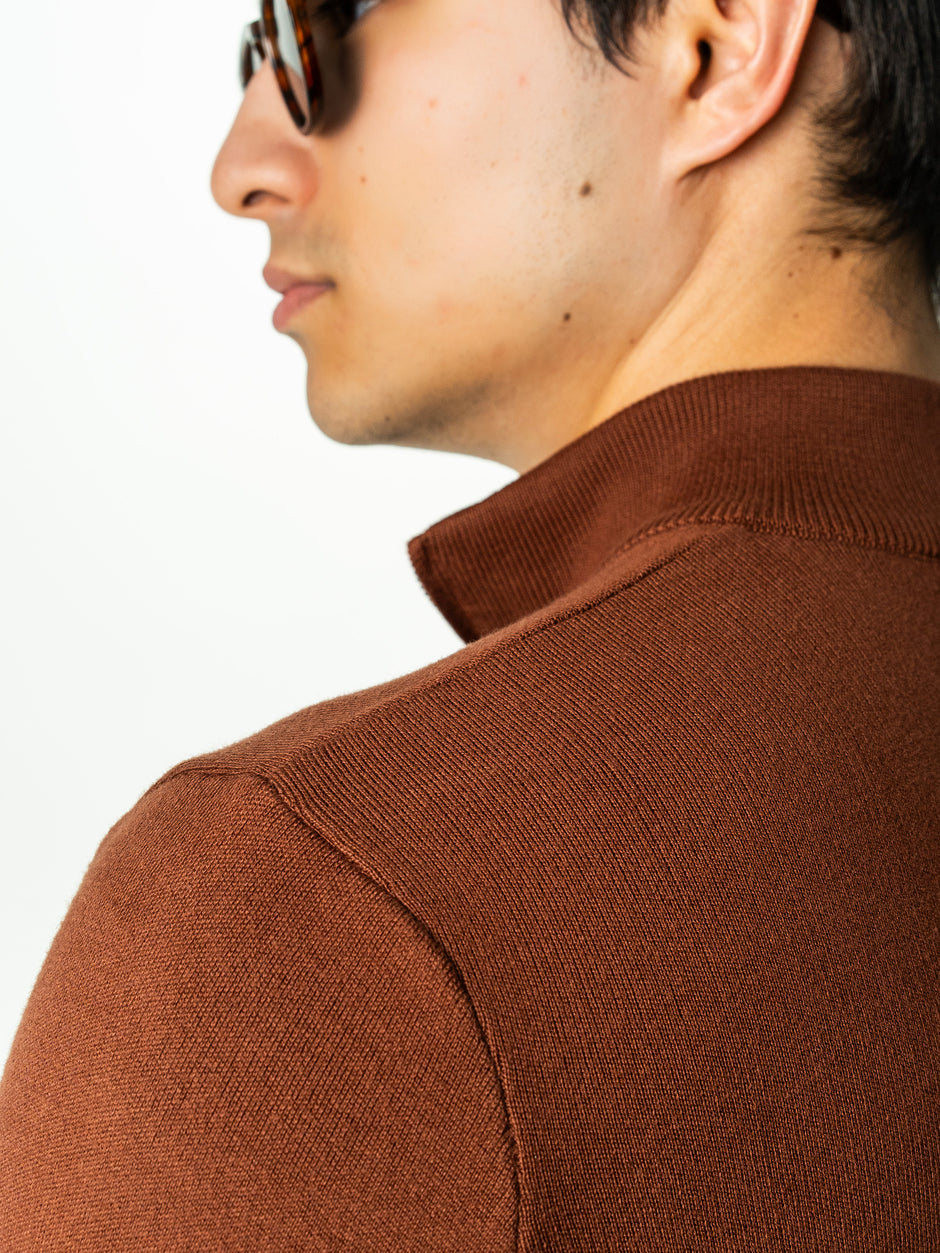 Pulover Barbati Maro Cu Fermoar 100% Bumbac BMan0002 (6)