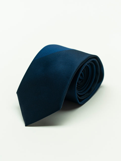 Cravata Eleganta Barbati Bleumarin In Doua Culori BMan926