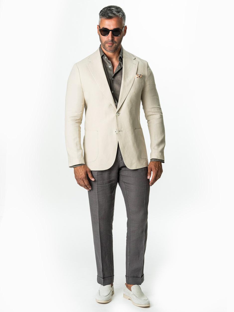 Sacou Barbati Crem 100% In Natural Vitale Barberis BMan0053 (5)